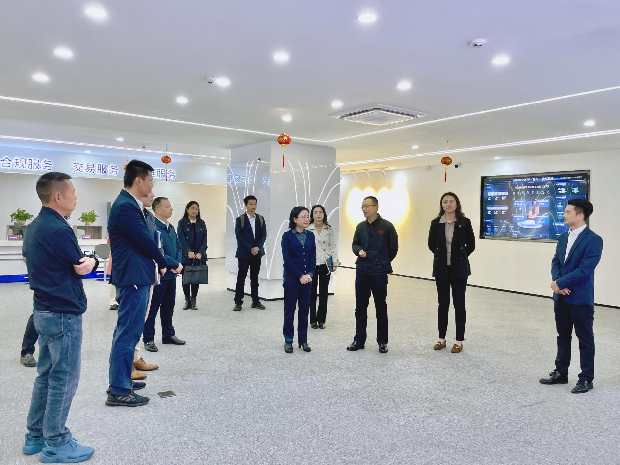 基地运营|省政数局党组成员、副局长熊雄一行到惠州服务基地调研(图1)