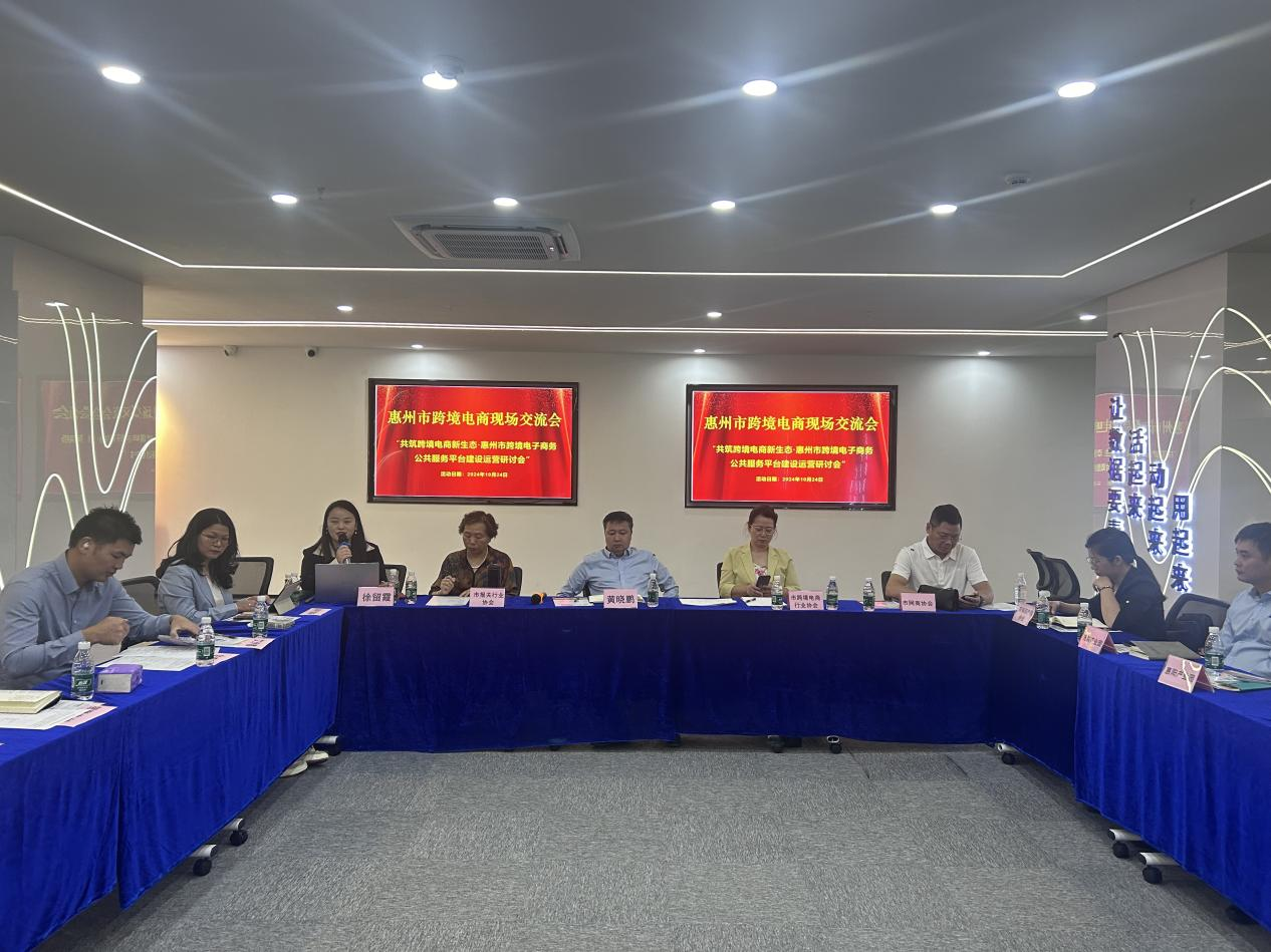 中国（惠州）跨境电子商务综合试验区公共服务平台 现场研讨会成功举办(图2)