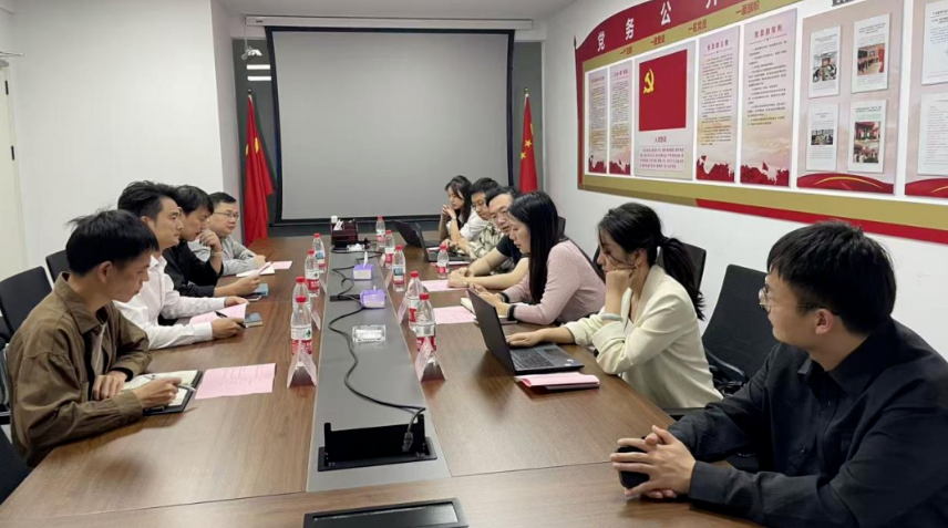 北京大学先进制造与机器人学院到kdpay钱包(中国)公司考察研讨(图2)